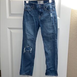 Abercrombie Kids Blue Ripped Jeans